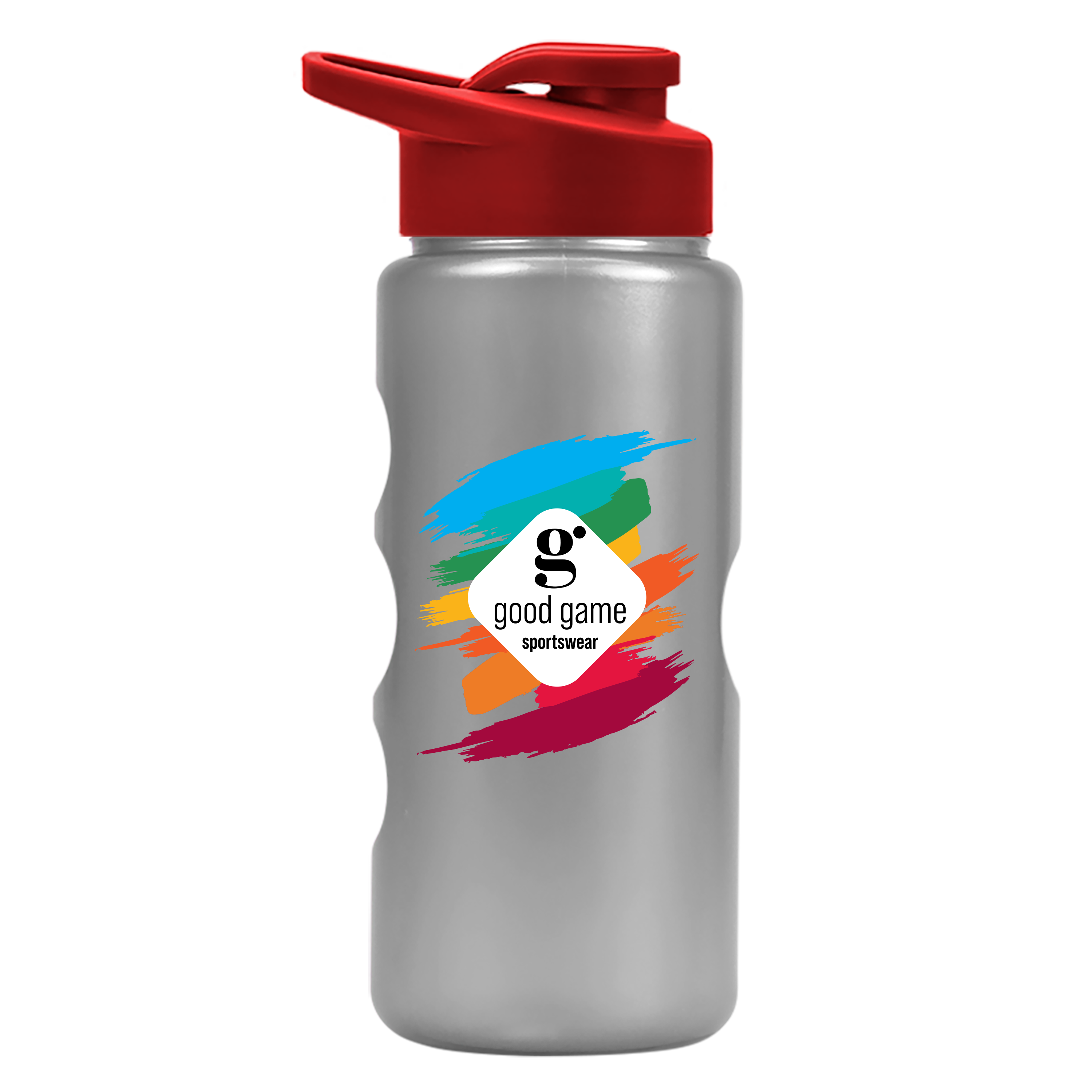Mini Peak Tritan® Metallike Bottle with Drink-Thru Lid - 22 oz.